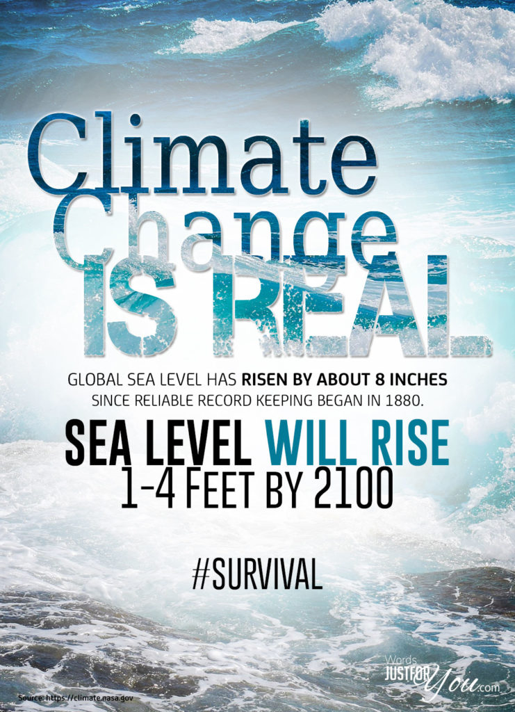 Climate Change is Real - Sea Level Rise