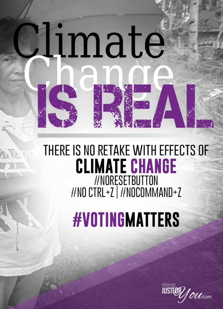 Climate Change is Real