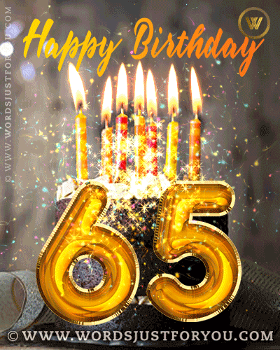 Happy 65Th Birthday Gif