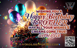 Happy Birthday Brother Wishes Gif