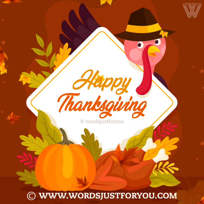 Happy Thanksgiving Images - Happy Thanksgiving Gif - Happy Thanksgiving Turkey Gif