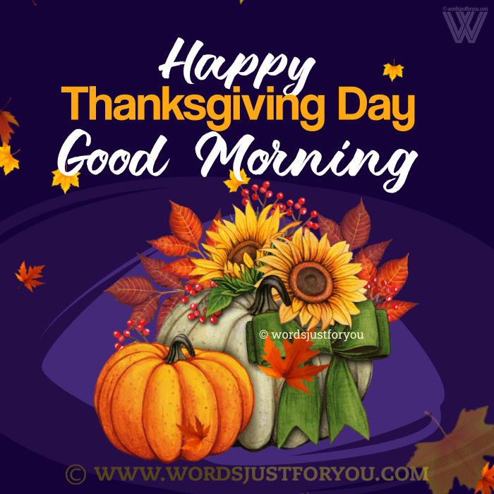 Happy Thanksgiving Good Morning Gif - Happy Thanksgiving Gif