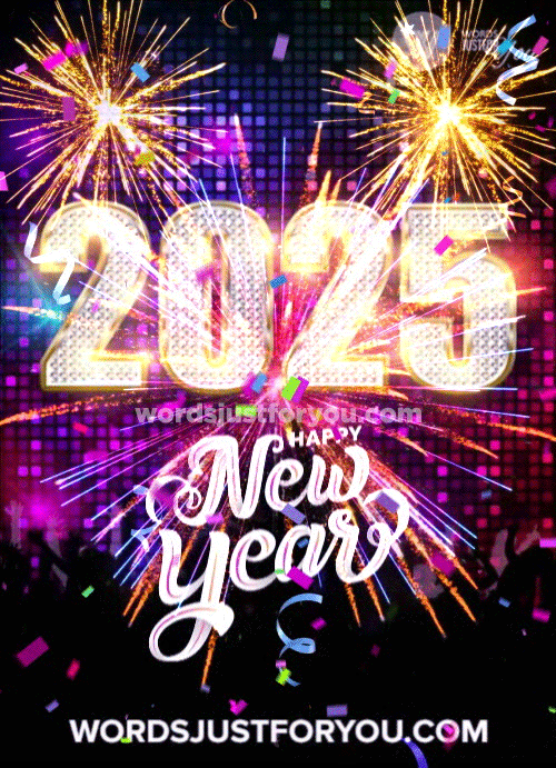 2025 Happy New Year Countdown GIF - Happy New Year Gif - 2025 Gif