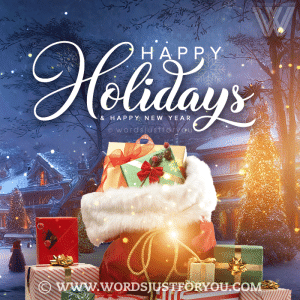 Amazing Happy Holidays Animated Gif