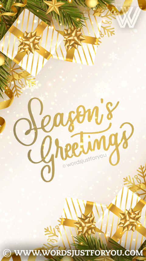 Season's Greetings Card Gif - Season's Greetings Gif