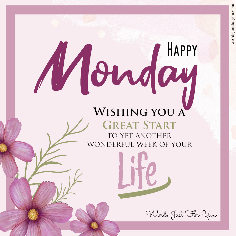 Happy Monday | Words Just for You! - Best Animated Gifs and Greetings