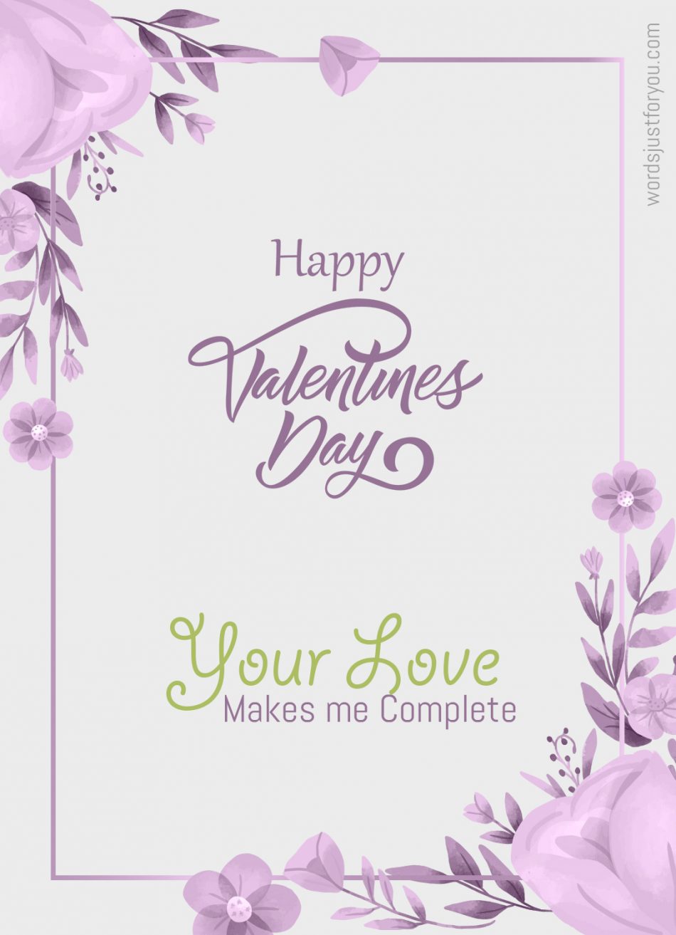 Happy Valentines Day Card