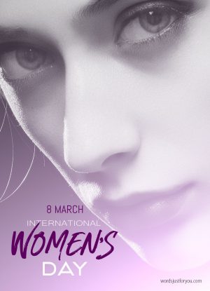 International Women’s Day – 8 March
