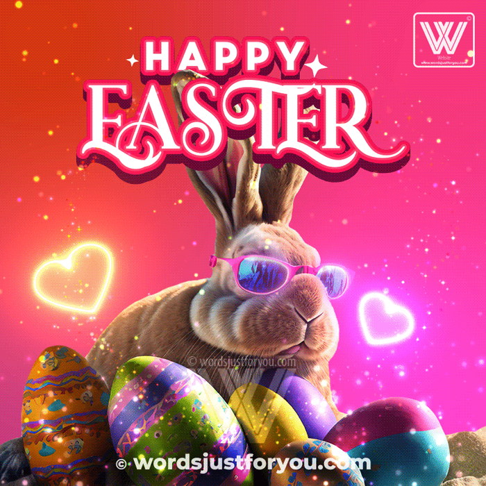 Cute Happy Easter Gif - Happy Easter Gif