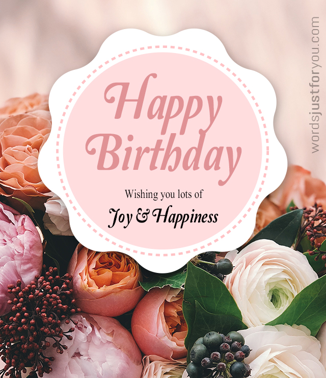Happy Birthday Card