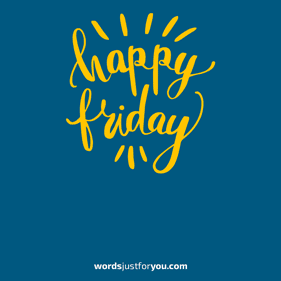 Animated Happy Friday Gifs