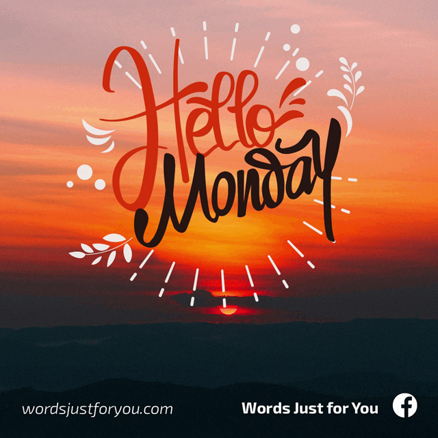 Happy Monday