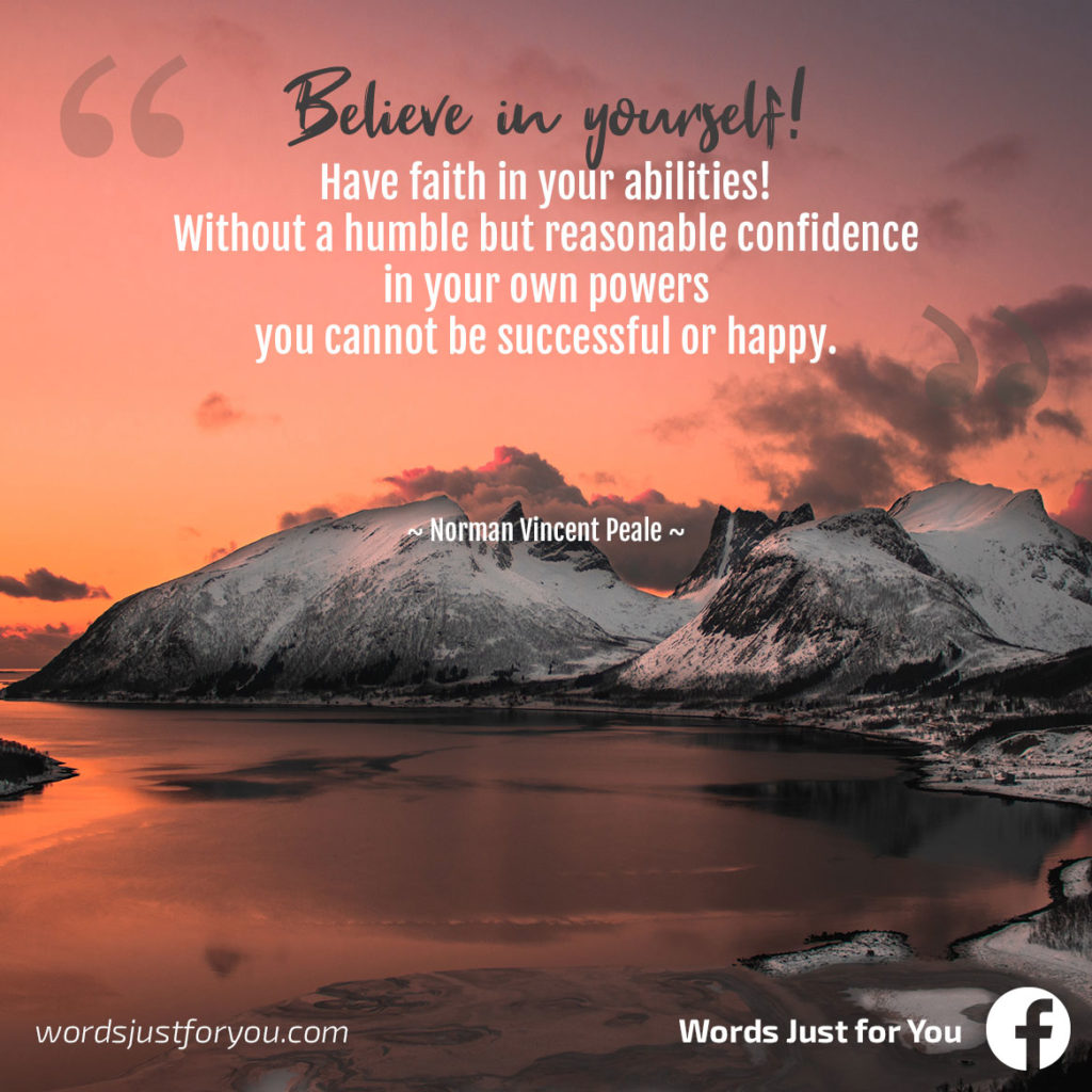 Motivational Quote By Norman Vincent Peale