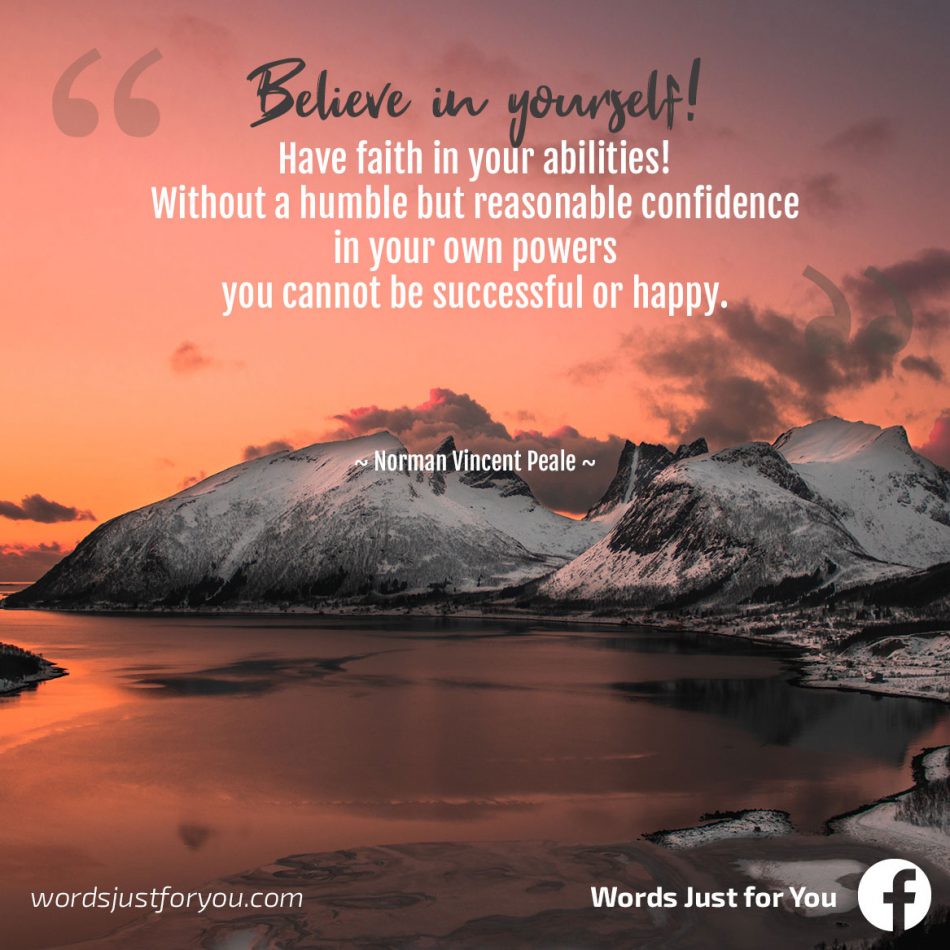 Motivational Quote By Norman Vincent Peale