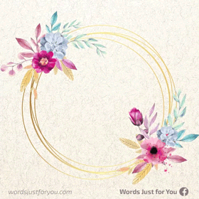 Animated Happy Birthday Gif With Beautiful Flowers Frame