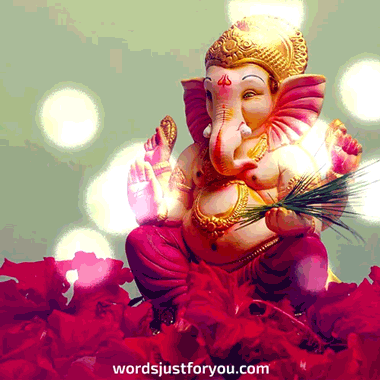 Happy Ganesh Chaturthi Animated Gif