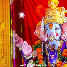 Happy Ganesh Chaturthi Animated Gif