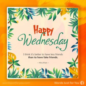 Happy Wednesday With Quote