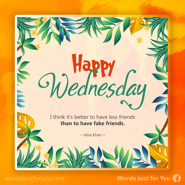 Happy Wednesday With Quote