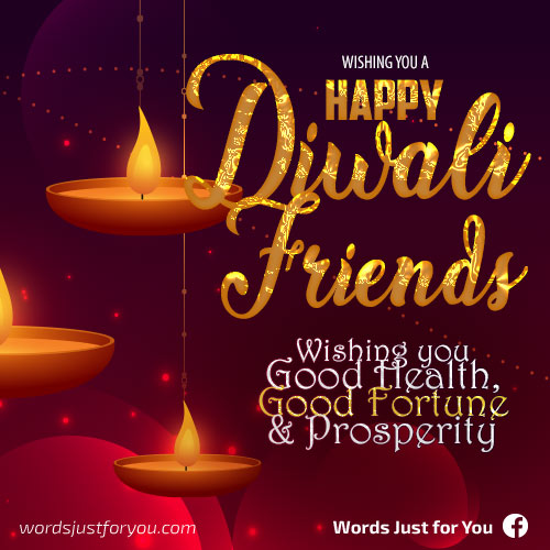 Happy Diwali Greetings Card - 5275 3