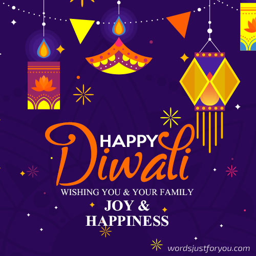 Happy Diwali Greetings Card - 5320 2