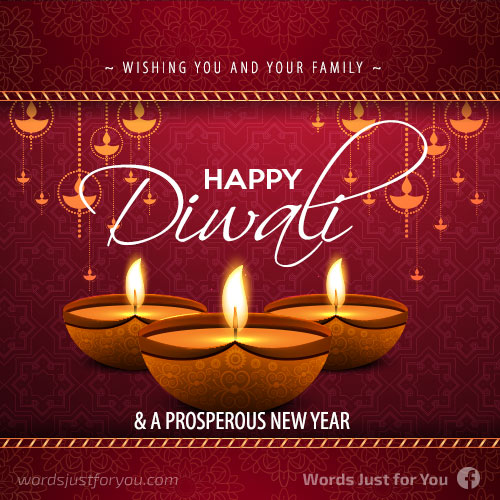 Happy Diwali Greetings Card