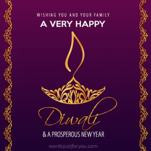 Happy Diwali Greetings Card