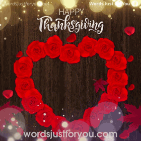 Happy Thanksgiving My Love Gif