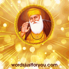 Wishing You A Happy Guru Nanak Jayanti In Hindi Gif