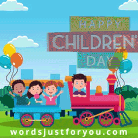 Happy Children's Day Gif