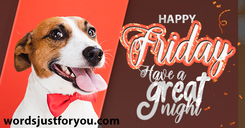 Happy Friday - Have A Great Night