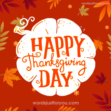 Happy Thanksgiving Card