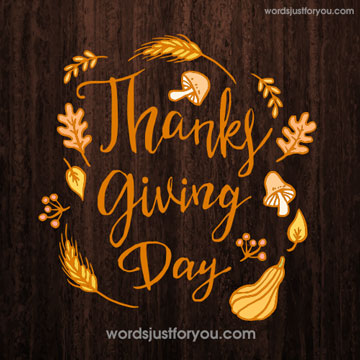 Happy Thanksgiving Card