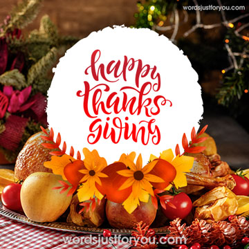 Happy Thanksgiving Card
