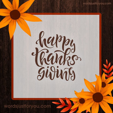 Happy Thanksgiving Card