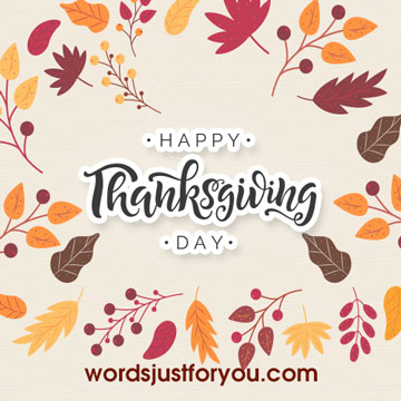 Happy Thanksgiving Card