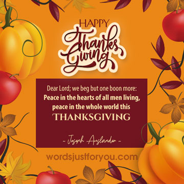 Happy Thanksgiving Quote