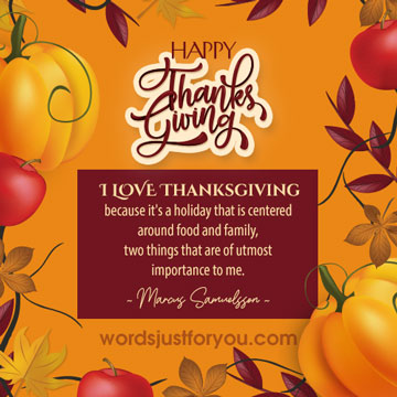 Happy Thanksgiving Quote