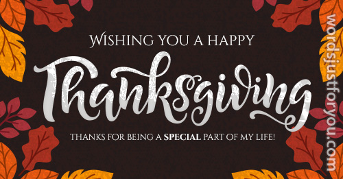 Happy Thanksgiving Card