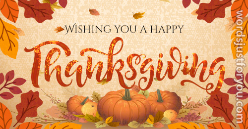 Happy Thanksgiving Card