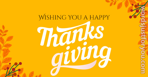 Happy Thanksgiving Card