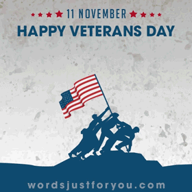 Happy Veterans Day Gif