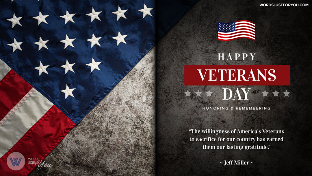 Happy Veterans Day Gif - 6726 | Words Just for You! - Best Animated