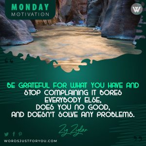 Monday Quote By Zig Ziglar - Monday Images