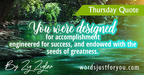 Thursday Quote By Zig Ziglar