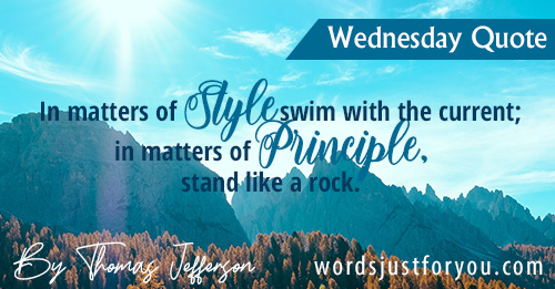 Wednesday Quote By Thomas Jefferson