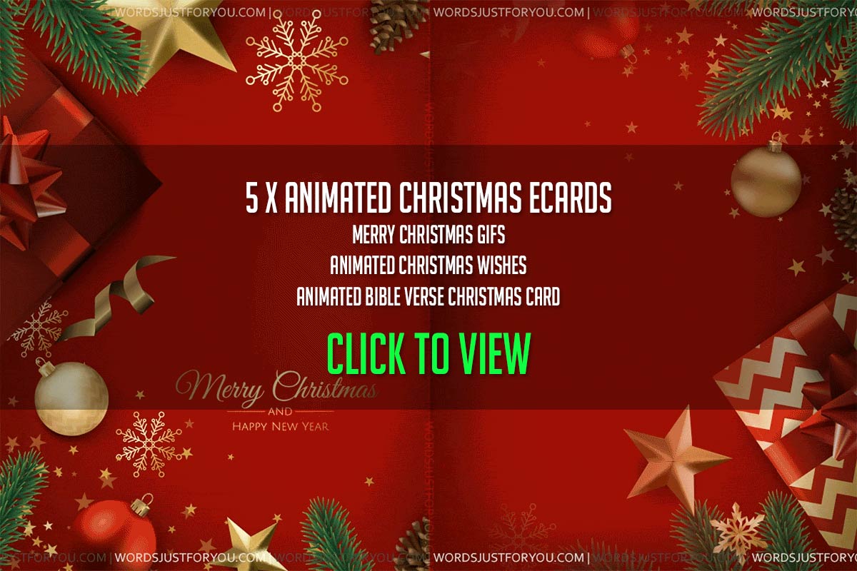 5x Animated Merry Christmas ECards Gifs 5601 »