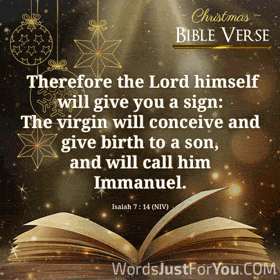 Christmas Bible Verse Gif