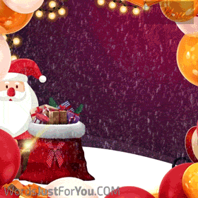 Dancing Santa Merry Christmas Gif