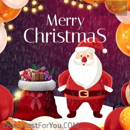 Dancing Santa Merry Christmas Gif - Merry Christmas Gif